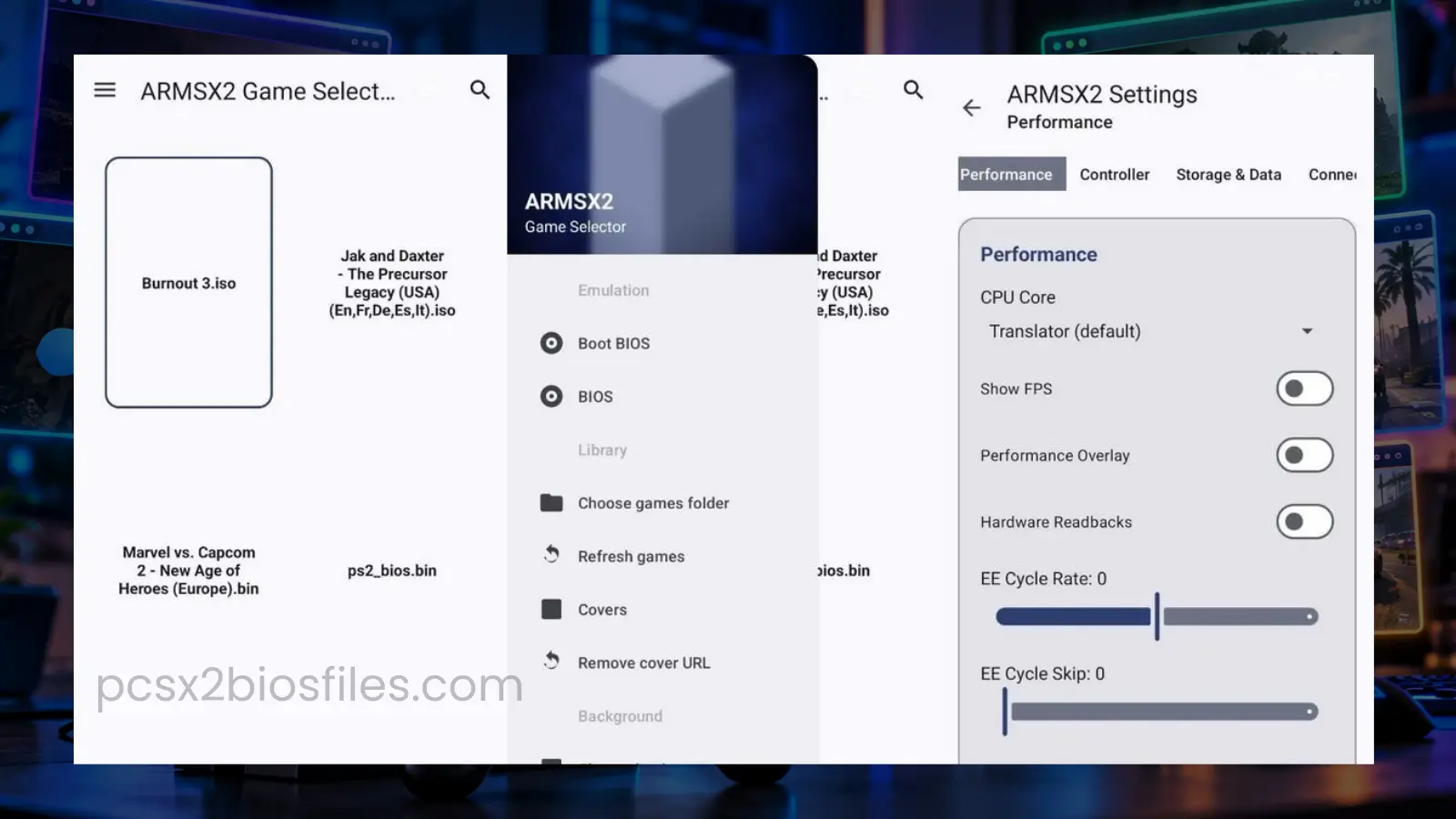 ARMSX2: Best actively developed open-source PS2 emulator