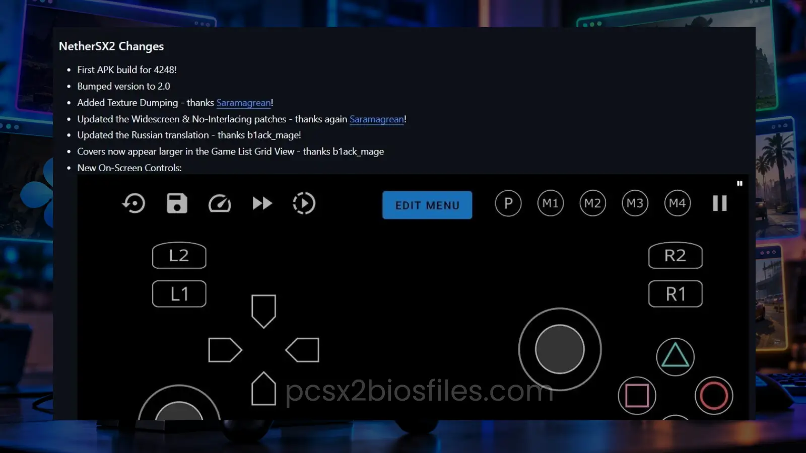 NetherSX2: Best established PS2 emulator for Android