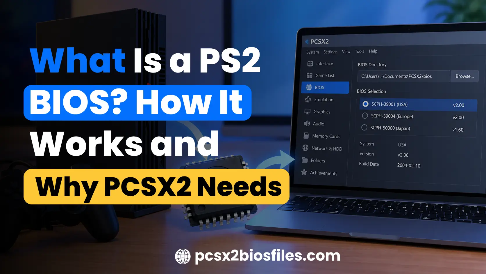 What Is a PS2 BIOS? How It Works and Why PCSX2 Needs It